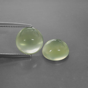 Achetez naturel ct Vert Prehnite gems, Transparent, En provenance Afrique du Sud chez GemSelect. En stock, livraison internationale!