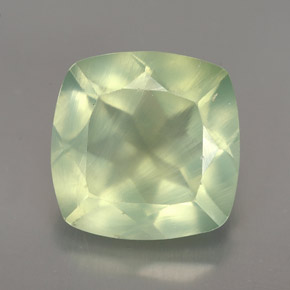 Prehnite Vert naturelle Transparent, 3.96 ct, Transparent / Translucide