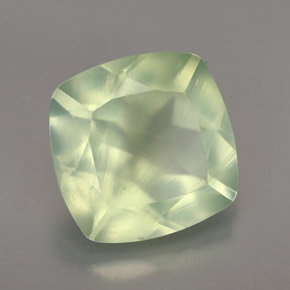 Prehnite Vert naturelle Transparent, 3.96 ct, Transparent / Translucide