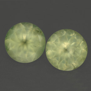 Achetez naturel ct vert préhnite gems, transparent, en provenance afrique du sud chez gemselect. en stock, livraison internationale!