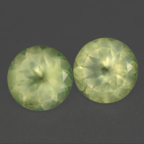 Achetez naturel ct vert préhnite gems, transparent, en provenance afrique du sud chez gemselect. en stock, livraison internationale!