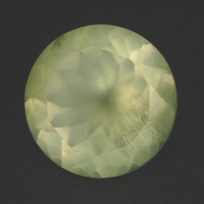 Prehnite Vert naturelle Transparent, 5.82 ct, Transparent / Translucide