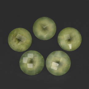 Achetez naturel ct vert préhnite gems, transparent, en provenance afrique du sud chez gemselect. en stock, livraison internationale!