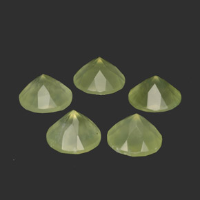Achetez naturel ct vert préhnite gems, transparent, en provenance afrique du sud chez gemselect. en stock, livraison internationale!