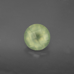 Prehnite Vert naturelle Transparent, 1.84 ct, Transparent / Translucide