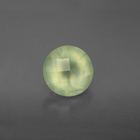 Prehnite Vert naturelle Transparent, 1.84 ct, Transparent / Translucide