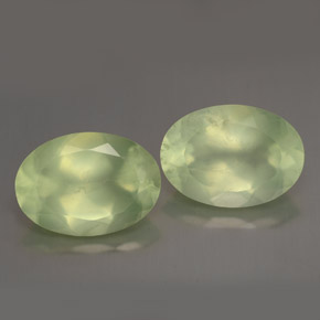 Achetez naturel ct vert préhnite gems, transparent, en provenance afrique du sud chez gemselect. en stock, livraison internationale!