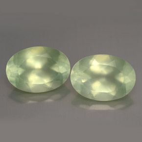 Achetez naturel ct vert préhnite gems, transparent, en provenance afrique du sud chez gemselect. en stock, livraison internationale!