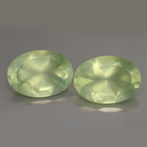 Achetez naturel ct vert préhnite gems, transparent, en provenance afrique du sud chez gemselect. en stock, livraison internationale!