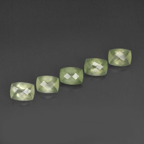 Achetez naturel ct vert préhnite gems, transparent, en provenance afrique du sud chez gemselect. en stock, livraison internationale!