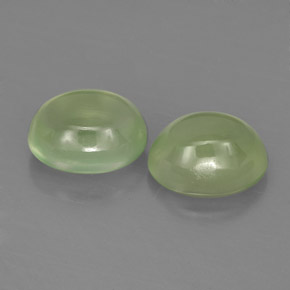 Achetez naturel ct vert préhnite gems, transparent, en provenance afrique du sud chez gemselect. en stock, livraison internationale!