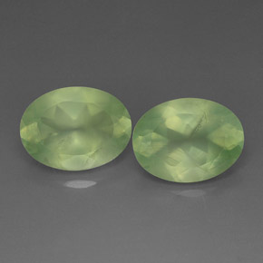 Achetez naturel ct vert préhnite gems, transparent, en provenance afrique du sud chez gemselect. en stock, livraison internationale!