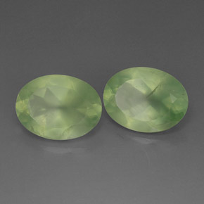 Achetez naturel ct vert préhnite gems, transparent, en provenance afrique du sud chez gemselect. en stock, livraison internationale!