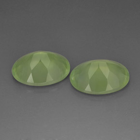 Achetez naturel ct vert préhnite gems, transparent, en provenance afrique du sud chez gemselect. en stock, livraison internationale!