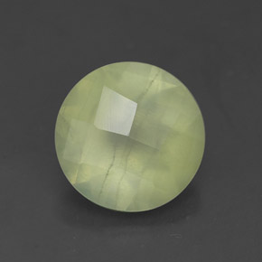 Prehnite Vert naturelle Transparent, 1.67 ct, Transparent / Translucide