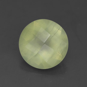 Prehnite Vert naturelle Transparent, 1.67 ct, Transparent / Translucide