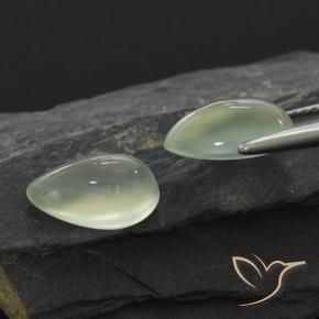 Shop natural 5.44ct Yellow Green  Préhnite gems, En forme de poire, from Afrique du Sud at GemSelect. In stock, global shipping!