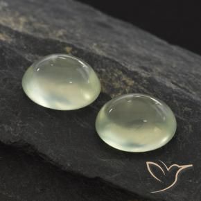 Shop natural 1.99ct Olive Green  Préhnite gems, ovale, from Afrique du Sud at GemSelect. In stock, global shipping!