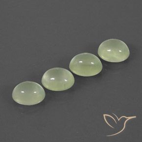Shop natural 10.17ct Light Green  Préhnite gems, ovale, from Afrique du Sud at GemSelect. In stock, global shipping!