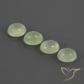 Shop natural 10.17ct Light Green  Préhnite gems, ovale, from Afrique du Sud at GemSelect. In stock, global shipping!
