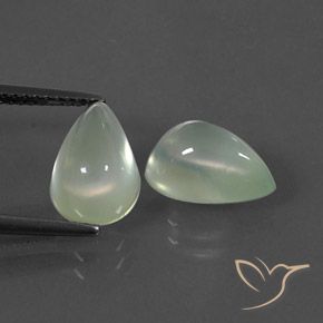 Shop natural 5.93ct Light Pear Green  Préhnite gems, En forme de poire, from Afrique du Sud at GemSelect. In stock, global shipping!