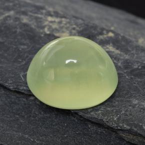 Préhnite vert naturelle transparent, 3,01 ct, transparent / translucide