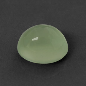 Préhnite vert naturelle transparent, 2,11 ct, transparent / translucide