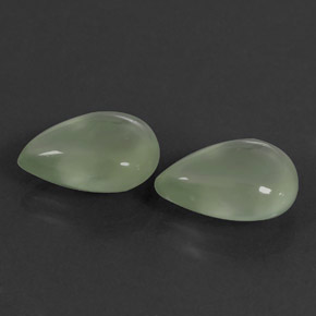 Achetez naturel ct vert préhnite gems, transparent, en provenance afrique du sud chez gemselect. en stock, livraison internationale!