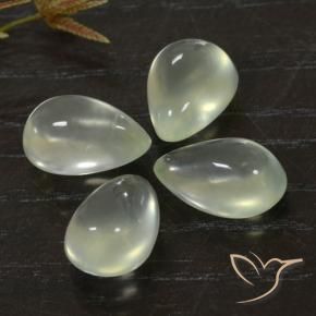Shop natural 9.91ct Light Green  Préhnite gems, En forme de poire, from Afrique du Sud at GemSelect. In stock, global shipping!
