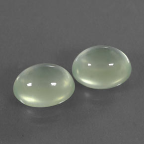 Achetez naturel ct vert préhnite gems, transparent, en provenance afrique du sud chez gemselect. en stock, livraison internationale!