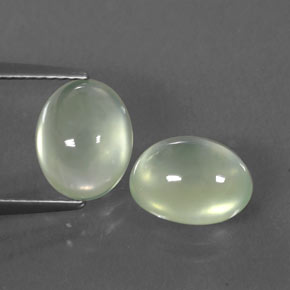 Achetez naturel ct vert préhnite gems, transparent, en provenance afrique du sud chez gemselect. en stock, livraison internationale!