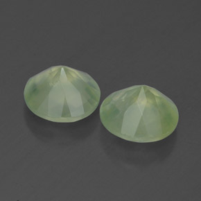 Achetez naturel ct vert préhnite gems, transparent, en provenance afrique du sud chez gemselect. en stock, livraison internationale!