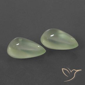 Shop natural 6.20ct Pale Yellowish Green    Préhnite gems, En forme de poire, from Afrique du Sud at GemSelect. In stock, global shipping!