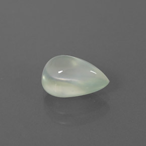Préhnite vert naturelle transparent, 2,08 ct, transparent / translucide