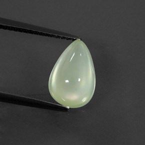 Prehnite Vert naturelle Transparent, 2.43 ct, Transparent / Translucide