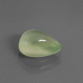 Préhnite vert naturelle transparent, 1,81 ct, transparent / translucide