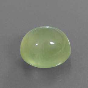 Préhnite vert naturelle transparent, 15,68 ct, transparent / translucide