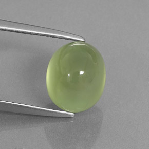 Prehnite Vert naturelle Transparent, 4.17 ct, Transparent / Translucide