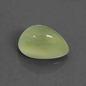 Préhnite vert naturelle transparent, 2,38 ct, transparent / translucide