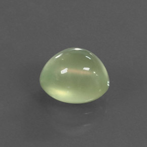 Préhnite vert naturelle transparent, 2,48 ct, transparent / translucide