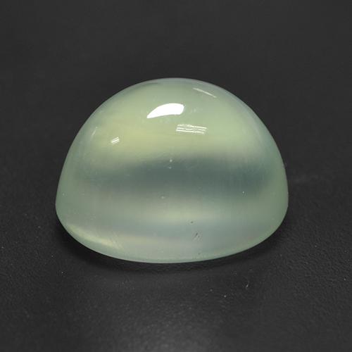 Préhnite vert naturelle coupe ovale, 2,70 ct, transparent