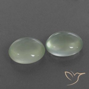Shop natural 4.99ct Vert sauge très clair Préhnite gems, ovale, from Afrique du Sud at GemSelect. In stock, global shipping!