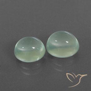Shop natural 4.70ct Vert sauge très clair Préhnite gems, ovale, from Afrique du Sud at GemSelect. In stock, global shipping!