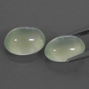 Achetez naturel ct vert préhnite gems, transparent, en provenance afrique du sud chez gemselect. en stock, livraison internationale!