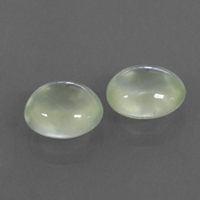 Achetez naturel ct vert préhnite gems, transparent, en provenance afrique du sud chez gemselect. en stock, livraison internationale!