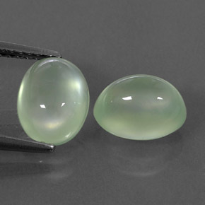Achetez naturel ct vert préhnite gems, transparent, en provenance afrique du sud chez gemselect. en stock, livraison internationale!
