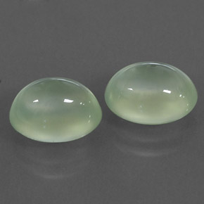 Achetez naturel ct vert préhnite gems, transparent, en provenance afrique du sud chez gemselect. en stock, livraison internationale!