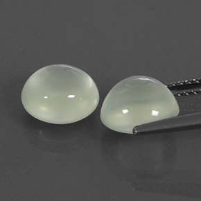 Achetez naturel ct vert préhnite gems, transparent, en provenance afrique du sud chez gemselect. en stock, livraison internationale!