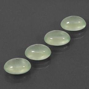 Achetez naturel 6.70ct Vert clair Prehnite gems, Transparent, En provenance Afrique du Sud chez GemSelect. En stock, livraison internationale!
