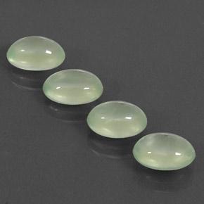 Achetez naturel 6.70ct Vert clair Prehnite gems, Transparent, En provenance Afrique du Sud chez GemSelect. En stock, livraison internationale!